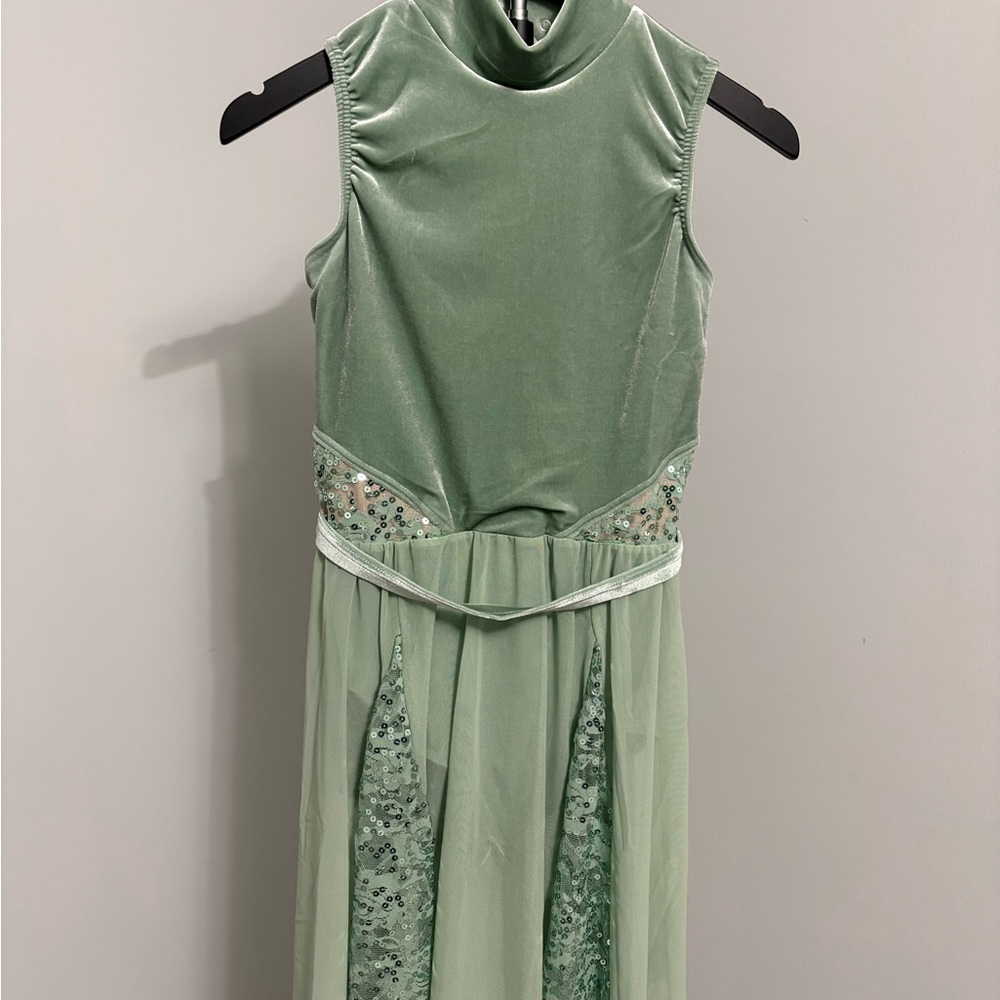 Weissman Mint Green Dancewear (Size S) - Picture 3 of 8
